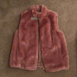 J Crew Faux Fur Vest - NWT